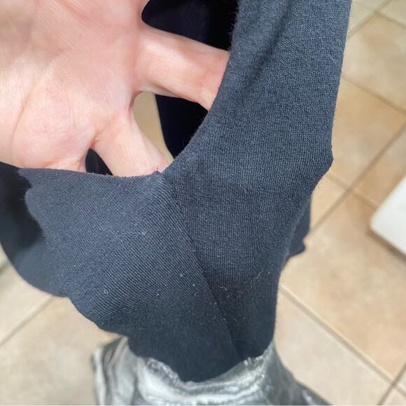 Nicole Miller L126812 Womens Black Distorted Fog Combo Dress Size 6 - Picture 10 of 11